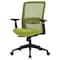 Leisuremod Ingram Office Task Chair with Adjustable Armrests and Swivel and Tilt, Green/Green IO20G-C - alternate 8