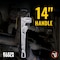 Klein Tools Adjustable Cast Pipe Wrench, 14 In 68224 - alternate 17