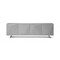 Homeroots 94in Gray Wood And Glass Carved Geometric Sideboard 372107 - alternate 1