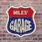 Signmission Miles's Garage, 18 Inch X 18 Inch, Plastic Sign SHI-P-18-383-MILES - alternate 4