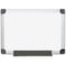 Mastervision Dry Erase Board, Melamine, 17 45/64 in, 23 39/64 in, Aluminum Frame, White, Matte MA0212170MV - alternate 1