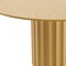 Homeroots 60" Brown Solid Wood Pedestal Base Round Top Dining Table 721002 - alternate 5