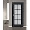 Sartodoors Interior Solid French Door Frosted Glass 24x80 Solid Core Modern Interior VEREGIO7412ID-ANT-24 - alternate 5