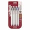 Uni-Ball uniONE Gel Pen, Retractable, Medium 0.7 mm, Business Ink-Color Assortment, White Barrel, 5PK 70380 - alternate 1