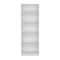 Homeroots 71" White Wood Five Tier Bookcase 546593 - alternate 1