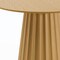 Homeroots 46" Brown Solid Wood Pedestal Base Round Top Dining Table 721018 - alternate 5