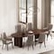 Manhattan Comfort 6-Piece Connie Dining Chair and Arm Chair in Taupe 6-DC095-TP - alternate 1