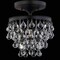Jonathan Y Toronto 10" Metal/Crystal LED Flush Mount, Oil Rubbed Bronze JYL9028A - alternate 7
