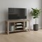 Homeroots 48in Taupe Wood Open Shelving TV Stand 333253 - alternate 3