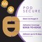 Coverguard CGM Overpatch, Omnipod 5 Insulin Pod, Tan Cross-Strap Design, Waterproof Adhesive, Anti-Fray, 25PK 101-301T - alternate 9