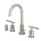 Kingston Brass Widespread Bathroom Faucet with Brass Pop-Up, Polished Nickel FSC8929KPS - alternate 1