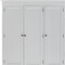 Homeroots 62" Off White Solid Wood Frame Standard Curio Cabinet With Six Shelves 523199 - alternate 11