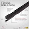M-D Building Products 84 in. Brown Premium Rubber PLATINUM Top and Sides Door Seal for Doors with Kerf/Channel 91891 - alternate 6