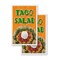 Signmission Taco Salad, A-Frame & 2 Decals Installed, Heavy-Duty Plastic Frame SBHD-D-2436-Taco Salad - alternate 4