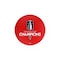 Holland Bar Stool Co Florida Panthers, 2025 Stanley Cup 25in Swivel Counter Stool with a Black Wrinkle and Chrome Finish L8B3C - alternate 2