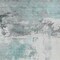 Homeroots 9' X 12' Teal Blue And Gray Abstract Washable Indoor Outdoor Area Rug 617744 - alternate 5