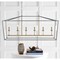Jonathan Y Pagoda 49" 6-Light Classic Traditional Metal Linear Cage Lantern LED Pendant, Gray/Brass Gold JYL7439F - alternate 11