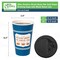 Ecoquality 20oz Insulated Paper Hot Cups With Black Dome Lids New York Greek Design Cups, 500PK EQ20OZANGPCBDL-500 - alternate 6