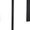Homeroots 42" Black Solid Wood Three Leg Base Round Top Dining Table 712208 - alternate 4