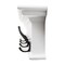 Homeroots 28in Classic White Wood Four Hook Hanging Coat Rack 397661 - alternate 4