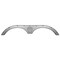Icon Tandem Axle Fender Skirt FS4494 for Augusta - Metallic Silver 14494 - alternate 1