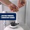 Highcraft 3" Toilet Flush Valve w/Flapper Durable Chemical Resistant Flush Valve Fit Most Toilets US78-56-D - alternate 7