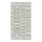 Homeroots 3' X 5' Cream and Beige Abstract Distressed Indoor Outdoor Area Rug 558773 - alternate 6