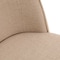 Leisuremod Tule Dining Side Chair with Velvet Seat and Steel Frame, Natural Wood/Brown, 2PK TCNW18BR2 - alternate 8