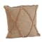 Homeroots Set of Two Tan Diamond Cotton Throw Pillow With Fringe, 2PK 554589 - alternate 6