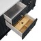 James Martin Vanities Vanity, without top, Black Onyx, 71.88 in W x 23.5 in D,  424-V72-M-BKO - alternate 8