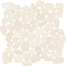 Daltile Pebble Oasis Natural Stone Flat Pebble Mosaic 12in x 12in in Tumbled Icicle, 11PK PB18FLTPEBMSTM - alternate 6