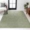 Jonathan Y Haze Solid Low-Pile Green 6 ft. x 9 ft. Area Rug SEU100O-6 - alternate 1