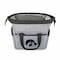 Picnic Time Family Of Brands NCAA Iowa Hawkeyes On The Go Lunch Bag Cooler - Soft Cooler Lunch Box, Heathered Gray 510-00-105-224-0 - alternate 2