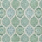Homeroots 8' X 10' Sage Ivory And Teal Blue Floral Medallion Washable Indoor Outdoor Area Rug 614632 - alternate 8