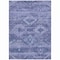 Homeroots 3' X 5' Navy Blue And Denim Blue Southwestern Washable Indoor Outdoor Area Rug 588708 - alternate 8