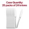 Smarty Had A Party Shiny Metallic Silver Plastic Knives (600 Knives), 600PK 7957S-CASE - alternate 7