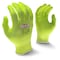 Radians Hi-Vis Cut Resistant Coated Gloves, A2 Cut Level, Polyurethane, S,  RWG531TS - alternate 1