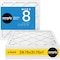 Simply 29.75x31.75x1 Merv 8, Pleated Air Filter, High Capacity, 6PK S-08-06-297531751 - alternate 1
