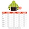 Ergodyne M Lime Type R Class 3 Essential Hi-Vis Hoodie 8311BK - alternate 8