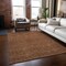 Homeroots 5' X 8' Orange And Ivory Geometric Washable Indoor Outdoor Area Rug 613573 - alternate 7