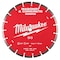 Milwaukee Tool 14" Segmented Masonry & Concrete Diamond Blade 49-93-9314 - alternate 1