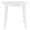 Homeroots 36" White Wood Round Top Dining Table 544275 - alternate 11