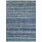 Homeroots 3' X 5' Blue And Gray Striped Washable Indoor Outdoor Area Rug 615836 - alternate 7