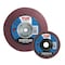 Pearl Premium Surface Prep Wheel 4-1/2 x 7/8 AO Maroon, Fine Grit NW45MF - alternate 1