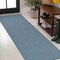 Jonathan Y Peater Classic Casual Commercial Natural Coir Coastal Blue 3 ft. x 6 ft. Indoor/Outdoor Mat CHG100D-36 - alternate 1