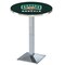 Holland Bar Stool Co 42" Chrome Ohio University Pub Table, 36" dia. Top L217C4236UnivOH - alternate 1