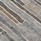 Homeroots 10' X 14' Pewter And Brown Striped Washable Indoor Outdoor Area Rug 608969 - alternate 9