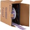Brady PermaSleeve HX Heat Shrink Double Sided Wire Marking Sleeves, Violet, 0.75 in. Dia x 2 in. W 2HX-750-2-VT - alternate 1