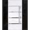 Vdomdoors Steel Door Deux 1105 Black Enamel 2 Sidelight Exterior Windows Sidelites/ Stainless Inserts Entry D DEUX1105EXD-BLK-W14+36+14xH80-RH-O - alternate 4