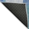 Homeroots 3' X 5' Teal Blue And Ivory Geometric Washable Indoor Outdoor Area Rug 617926 - alternate 7